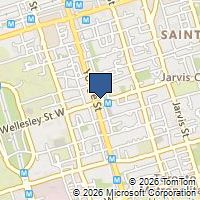 Map Toronto, ON M4Y3B2, Canada