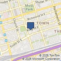 Map Toronto, ON M5A1J4, Canada