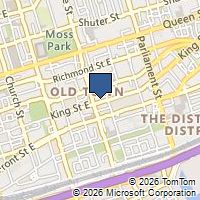 Map Toronto, ON M5A1K1, Canada