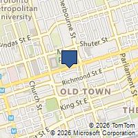 Map Toronto, ON M5A1S2, Canada