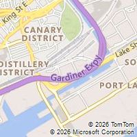 Map Toronto, ON M5A1S6, Canada