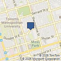Map Toronto, ON M5A1Z7, Canada