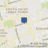 Map Toronto, ON M5A2G1, Canada