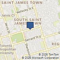 Map Toronto, ON M5A2K7, Canada