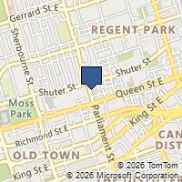 Map Toronto, ON M5A2Z4, Canada