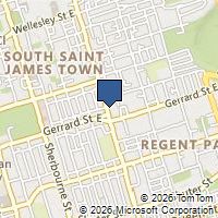 Map Toronto, ON M5A3A1, Canada