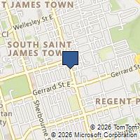 Map Toronto, ON M5A3A2, Canada