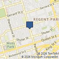 Map Toronto, ON M5A3A4, Canada