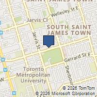 Map Toronto, ON M5A3W7, Canada