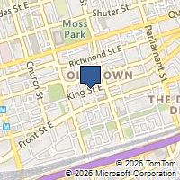 Map Toronto, ON M5A3W8, Canada