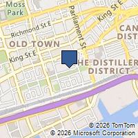 Map Toronto, ON M5A4J6, Canada