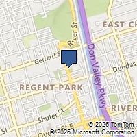 Map Toronto, ON M5A4K6, Canada