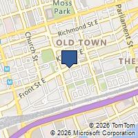 Map Toronto, ON M5A4S5, Canada