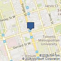 Map Toronto, ON M5B1G3, Canada