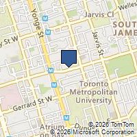 Map Toronto, ON M5B1J2, Canada