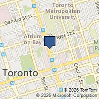 Map Toronto, ON M5B1N8, Canada