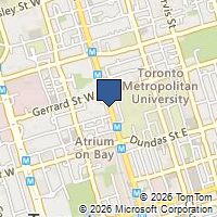 Map Toronto, ON M5B1S5, Canada