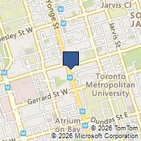 Map Toronto, ON M5B1T3, Canada