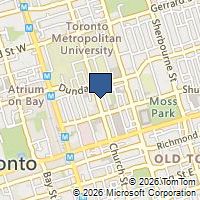 Map Toronto, ON M5B1Y7, Canada