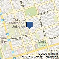 Map Toronto, ON M5B2C2, Canada