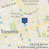 Map Toronto, ON M5B2H6, Canada