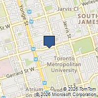 Map Toronto, ON M5B2H9, Canada
