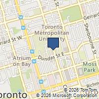 Map Toronto, ON M5B2K8, Canada