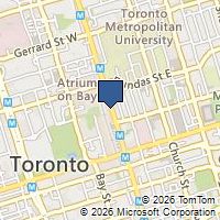 Map Toronto, ON M5B2L9, Canada