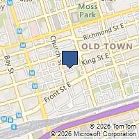 Map Toronto, ON M5C1G6, Canada