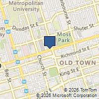 Map Toronto, ON M5C1S6, Canada