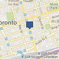 Map Toronto, ON M5C2V9, Canada