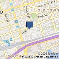 Map Toronto, ON M5E1B3, Canada