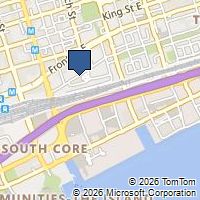 Map Toronto, ON M5E1C4, Canada