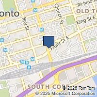 Map Toronto, ON M5E1G4, Canada
