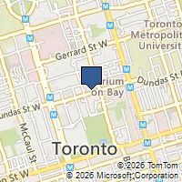 Map Toronto, ON M5G1C3, Canada