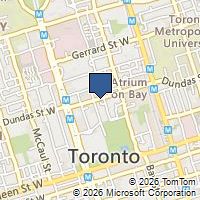 Map Toronto, ON M5G1C5, Canada