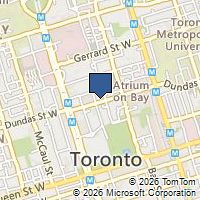 Map Toronto, ON M5G1C6, Canada