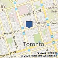 Map Toronto, ON M5G1C7, Canada