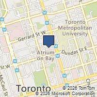 Map Toronto, ON M5G1C9, Canada