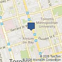 Map Toronto, ON M5G1G7, Canada
