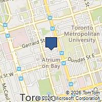 Map Toronto, ON M5G1H1, Canada