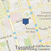 Map Toronto, ON M5G1H2, Canada