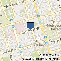 Map Toronto, ON M5G1J5, Canada