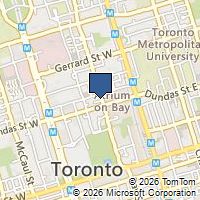 Map Toronto, ON M5G1M5, Canada