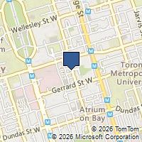 Map Toronto, ON M5G1N6, Canada