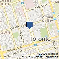 Map Toronto, ON M5G1S5, Canada