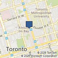Map Toronto, ON M5G1Z3, Canada