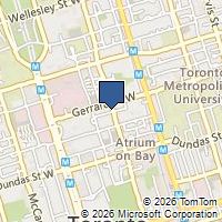 Map Toronto, ON M5G1Z6, Canada