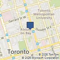 Map Toronto, ON M5G2C2, Canada