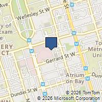 Map Toronto, ON M5G2C4, Canada